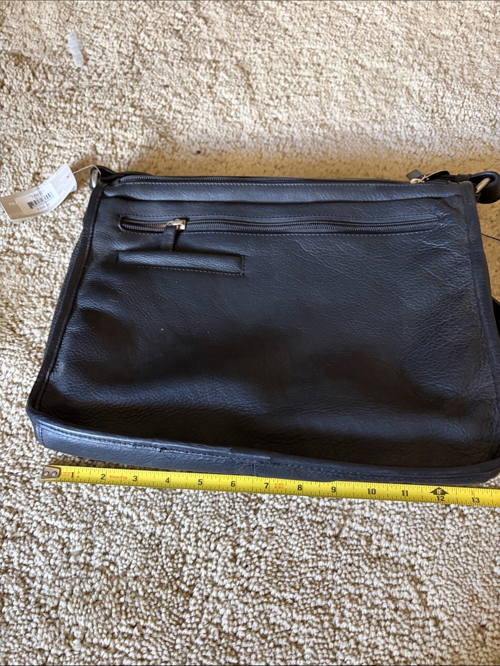 Black Derek Alexander leather cross body bag like new